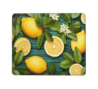 Tapis De Souris Art Lemon Mousepad Durable sous-Main Résistant Aux Eclaboussures Accessoires De Jeu pour Travail Gaming Jeu S