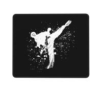 Tapis De Souris Arts Martiaux sous-Main Antidérapante Accessoires De Jeu Résistant Aux Eclaboussures Mousepad pour Bureau Gaming Ordinateur L