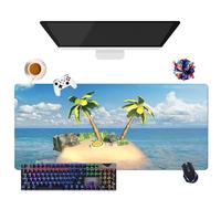 Tapis de Souris Astro Game Bot | Tapis de Souris Gamer XL | Usage Bureau, Étude & Maison | Base Antidérapante + Surface Douce (3, 35.4" × 15.7" × 0.12")