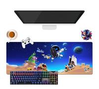 Tapis de Souris Astro Game Bot | Tapis de Souris Gamer XL | Usage Bureau, Étude & Maison | Base Antidérapante + Surface Douce (1, 31.5" × 11.8" × 0.12")