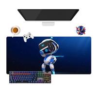 Tapis de Souris Astro Game Bot | Tapis de Souris Gamer XL | Usage Bureau, Étude & Maison | Base Antidérapante + Surface Douce (4, 35.4" × 15.7" × 0.12")