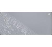 ASUS ROG Scabbard II Arctic Gray XXL - Tapis de Souris Gaming avec revêtement Protecteur(hydrophobe, oléophobe, Anti-poussière), Bords Anti-éraflures, Base en Caoutchouc antidérapante