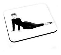 Tapis de souris Audrey hepburn actrice star hollywood photo studio vintage G