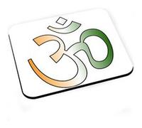 Tapis de souris Aum couleurs de l'inde signe sacre inde lumiere hindouisme G