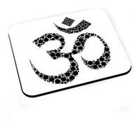 Tapis de souris Aum minimaliste points signe sacre inde lumiere hindouisme G
