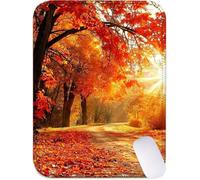 Tapis de Souris Automne Tapis Souri 150x200, Petit sous Main Bureau Feuille d'érable Mouse Pad Imperméable, Base Antidérapante Lavable la Vitesse et la Précision Améliorées pour PC, Travail J2-688