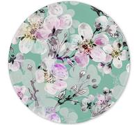 Tapis De Souris Avec Bord Cousu, Tapis De Souris De Qualité Supérieure, Texturé, Imperméable, Base En Caoutchouc Antidérapant, Accessoires De Bureau,Belle Fleur D'Art