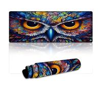 Tapis de Souris avec dégradé Aurora Enveloppant la Zone du Clavier pour Un positionnement précis sans Glissement Bord verrouillé pour Une résistance aux Rayures et sans gondolage Conception