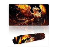 Tapis de Souris avec dégradé Aurora Enveloppant la Zone du Clavier pour Un positionnement précis sans Glissement Bord verrouillé pour Une résistance aux Rayures et sans gondolage Conception