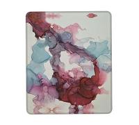 Tapis de souris avec impression abstraite en marbre, tapis de souris de jeu, tapis de souris d'ordinateur pour ordinateur portable, souris, bureau 10 x 12 pouces 26,9 x 22,5 cm