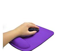 Tapis de souris avec repose-poignet en gel antidérapant pour ordinateur, PC, ordinateur portable, tapis de souris avec support de poignet, pratique et pratique