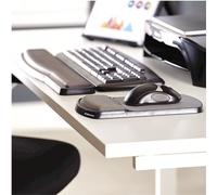 Fellowes Tapis de souris 9374001 – Repose-poignet gel premium, hauteur ajustable, gris