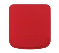 Tapis de Souris avec Repose-Poignet Tapis de Souris Ergonomique for Jeu d'ordinateur, Accessoire Poignet, d'apprentissage, for Ordinateurs Portables Bureau et Gamer(Red)