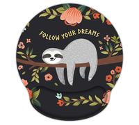 Tapis de souris avec support de poignet ergonomique MultiColor