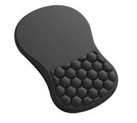 Tapis de souris avec support pour poignet, support de poignet antidérapant avec mousse à mémoire, tapis d'ordinateur pour bureau à domicile, bureau