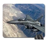 Tapis De Souris, Avion De Chasse F5 Strike Eagle Avion De Chasse Tapis Souris Antidérapante Gamer Mouse Pad Portable Souris De Bureau pour Ordinateur Professionnels Pc 25X30Cm