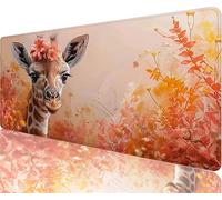 Tapis de Souris Beau Tapis de Souris Gaming xxl 900x400x3mm,Animal Mouse Pad Imperméable et Antidérapant les Bords à Double Couture Assurent Durabilité,Tandis Microfibre Précision Cadeaux Homme N1-761