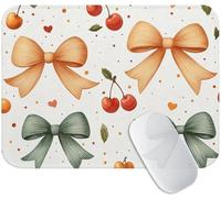 Tapis de Souris Beige 20 x 15 cm, Tapis Souris Gaming Arc, Mouse Pad avec Base Anti-Dérapante en Caoutchouc, Améliore la Précision et la Vitesse, Petit Portable Mouse Pad pour Gamer, Bureau M3-812