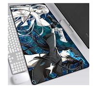 Tapis De Souris Black Rock Shooter 900X400Mm, Tapis De Souris Speed Gaming, Large XXL Large Tapis De Souris avec Base De 3Mm D'Épaisseur, pour Ordinateurs Portables, Pc