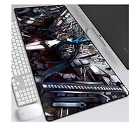 Tapis De Souris Black Rock Shooter 900X400Mm, Tapis De Souris Speed Gaming, Large XXL Large Tapis De Souris avec Base De 3Mm D'Épaisseur, pour Ordinateurs Portables, Pc, S
