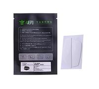 Tapis de souris blanc à bords arrondis et autocollants de rechange pour souris G600 G600