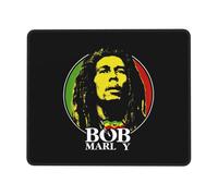 Tapis de souris Bob Marley à bords antidérapants en caoutchouc, sous-main de bureau, sous-main, tapis de souris multi-jeux pour ordinateurs et