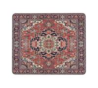 Tapis De Souris Boho Turc Oriental Antique Vintage Gamer Mouse Pad avec Base en Caoutchouc Tapis De Bureau Durable Souris Tapis pour Pc Ordinateur Travail 25X30Cm