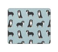 Tapis de Souris, Bouvier Bernois, Couette pour Animaux de Compagnie, Chien coordonné B, Tapis de Souris à Base de Caoutchouc antidérapant, Tapis de Souris étanche 12 × 10 Pouces pour Bureau