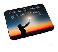 Tapis de souris Brene brown if you own citation inspirante motivation G