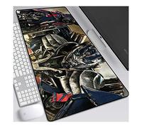 Tapis de souris Bungo Stray Dogs 800x300mm Anime, tapis de souris clavier, tapis de souris de jeu professionnel XXL grand étendu avec base en caoutchouc de 3 mm d'épaisseur, pour ordinateur PC, B