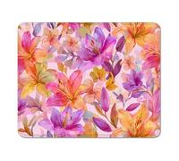 Tapis de Souris Bureau Antidérapant, Petit Mouse Pad 40 x 30 cm en Caoutchouc, Surface Lisse pour Souris Optique et Laser, Lavable pour Travail, PC et Ordinateur Portable - Coloré & Lis XS#709