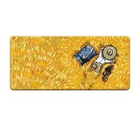 Tapis De Souris Bureau Grand Mignon Dessin Animé Van Gogh Tapis De Souris Super Grande Personnalité Fille Frais Littéraire Créatif Tapis De Table Anime Personnalisé Ins Vent-Transparent_300X700Mm_5 Mm