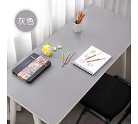 Tapis De Souris Bureau Grand Pad De Bureau À Domicile Étanche À L'Eau Antidérapant Peut Être Recadré Enfant Étudiants Apprenant À Dessiner Un Écran De Protection Des Yeux-Gris Mode_900X450Mm_3,5 Mm