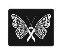 Tapis De Souris Butterfly Lung Cancers Mousepad Antidérapante Accessoires De Jeu Glissement Facile sous-Main pour Gaming Jeu Bureau S