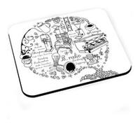 Tapis de souris Cafe coffee dessin art work cafe du monde espresso G