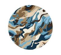 Tapis De Souris Camouflage Abstrait Vert Et Bleu Tapis De Souris Gaming Portable Mousepad Petit Mouse Pad pour Travail Bureau Ordinateur 20X20 Cm