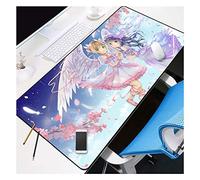 Tapis de Souris Cardcaptor Sakura Speed Gaming Mouse Pad | XXL Mousepad |800 x 300mm Large Size| 3mm-Thick Base | Perfect Precision and Speed, H