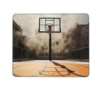 Tapis de souris carré avec base en caoutchouc antidérapant, 21,1 x 26,2 cm avec bords cousus - Superbe tapis de souris de jeu pour souris sans fil, ordinateur, ordinateur portable, maison, bureau
