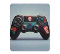 Tapis de souris carré lavable, portable, base en caoutchouc antidérapant, tapis de souris pour console de jeu, tapis de souris imprimé pour ordinateur portable de bureau