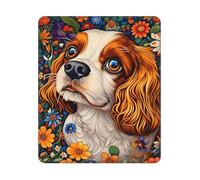 Tapis de Souris Cavalier King Charles Spaniel, Lavable, avec Base antidérapante en Caoutchouc, idéal pour Les Jeux vidéo et la Maison.