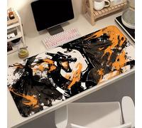 Tapis de souris Charizard Pokémon XXL, tapis de bureau de jeu étendu, antidérapant, bord cousu en caoutchouc, impression HD, cadeau pour les fans de type Dragon MM3979(1)