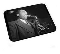 Tapis de souris Charlie parker bird saxophone artiste jazz portrait G