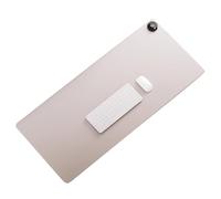 Tapis de Souris Chauffant, Grand Tapis de Bureau en Silicone, Tapis Chauffant Réglable, Chauffe-Mains pour Bureau, Maison ou Bureau Étudiant(Gray)