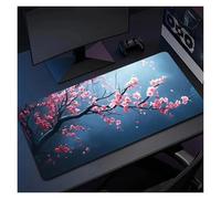 Tapis de Souris Cherry, Tapis de Bureau de Jeu, PC for Joueurs sur Ordinateur, Ordinateur Portable, Tablette, Tapis de Souris(FLOWER0,900x400x2mm)