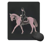 Tapis De Souris, Cheval De Dressage Durable Mouse Pad Base en Caoutchouc sous Main Bureau pour Pc Bureau Joueurs 25X30cm