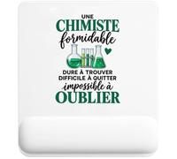 Tapis de Souris Chimiste Formidable | Tapis Ergonomique 22 × 18 cm Repose-Poignet Mousse | Bureau Télétravail Études | Idée Cadeau Scientifique Collègue Noël