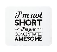 Tapis de souris concentré, superbe tapis de souris drôle I'm Not Short Gifts 30 x 24,9 cm Couleur : mathématiques
