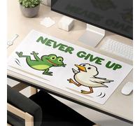Tapis de souris cool Never Give Up, Keep Moving Forward! Tapis de souris de jeu