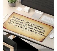Tapis de souris Cool Those Who Did Yesterday Had Plans In This Morning Tapis de souris de jeu Tapis de souris de jeu