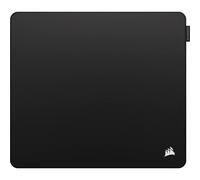 Tapis de souris Corsair CH-941C060-WW gaming noir en polyuréthane avec rebords cousus et base antidérapante